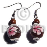 Dangling 15mm robles round wood