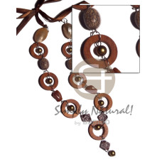 7pcs round 40mm wood rings 7pcs round 40mm wood rings