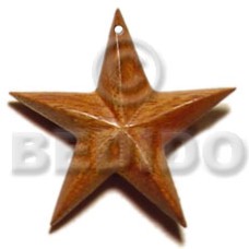Wood star 40mm Wood star 40mm