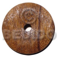 50mm textured brown round robles