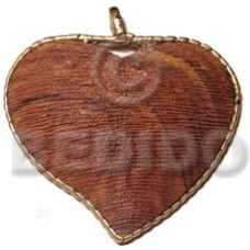 65x75mm textured heart bayong wood 65x75mm textured heart bayong wood